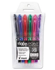 Pilot FriXion Clicker 7-pack Assorted Pouch