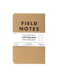 Field Notes Left-Handed Ruled Kraft Notebook