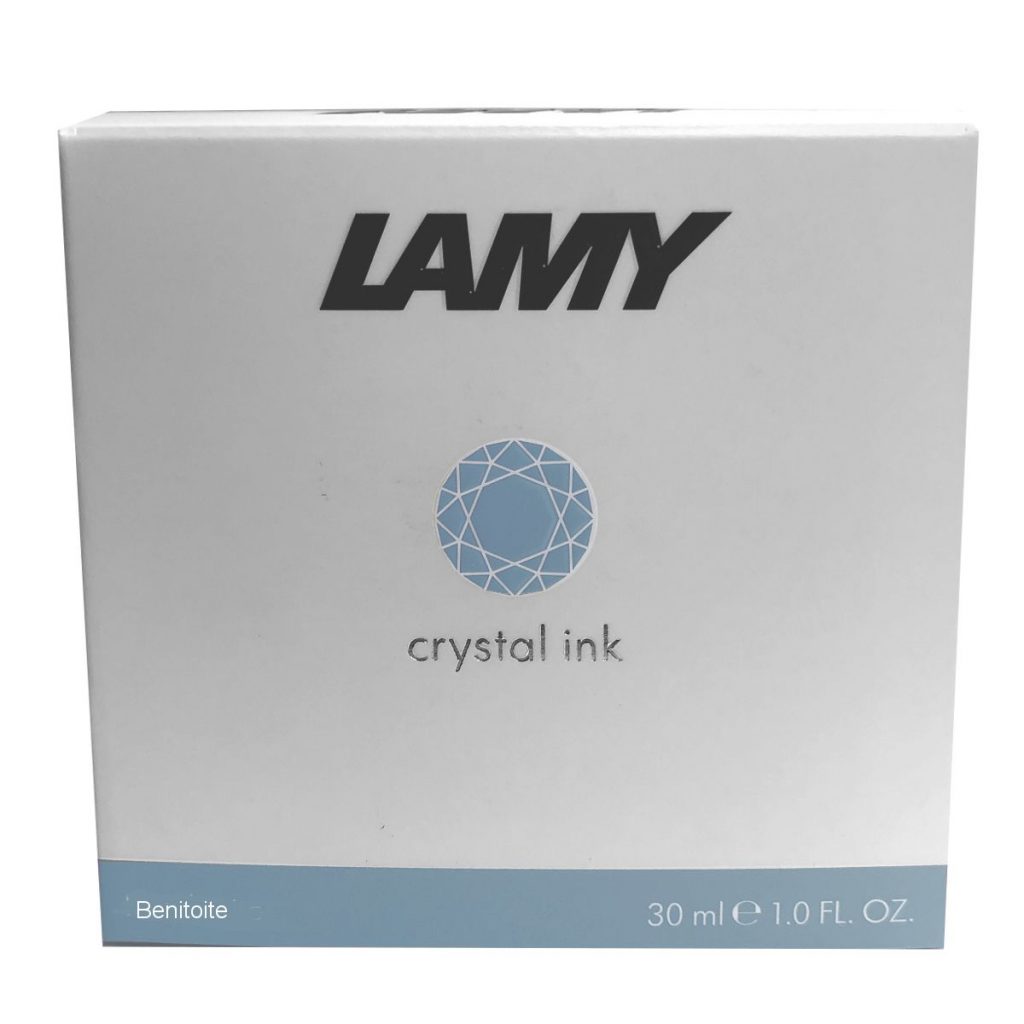 LAMY T53 CRYSTAL INK BENITOITE BLUE-GRAY