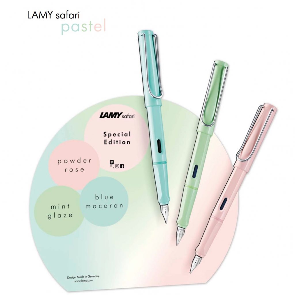 LAMY SAFARI PASTEL SPECIAL EDITION FOUNTAIN PEN