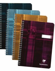 8546 CLAIREFONTAINE WIREBOUND NOTEBOOKS RULED 6 x 8¼