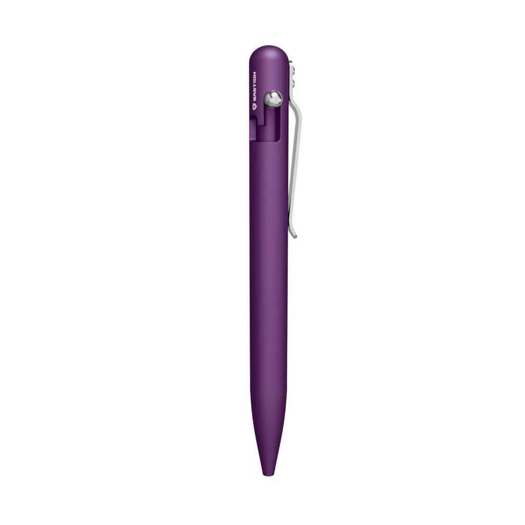 BASTION ALUMINUM BOLT ACTION PEN PURPLE