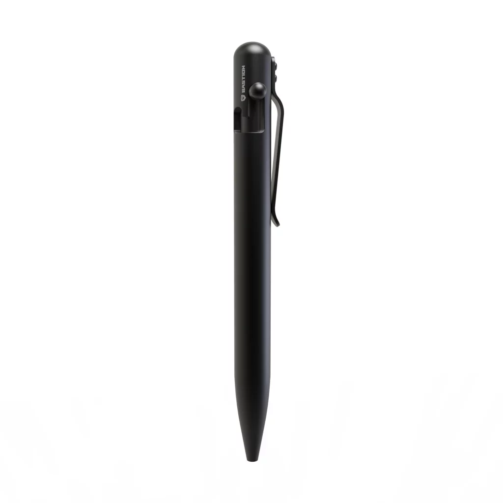 BASTION STAINLESS STEEL BOLT ACTION PEN BLACK