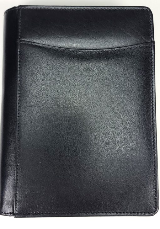 GIROLOGIO LEATHER GRAB-N-GO BLACK PEN CASE