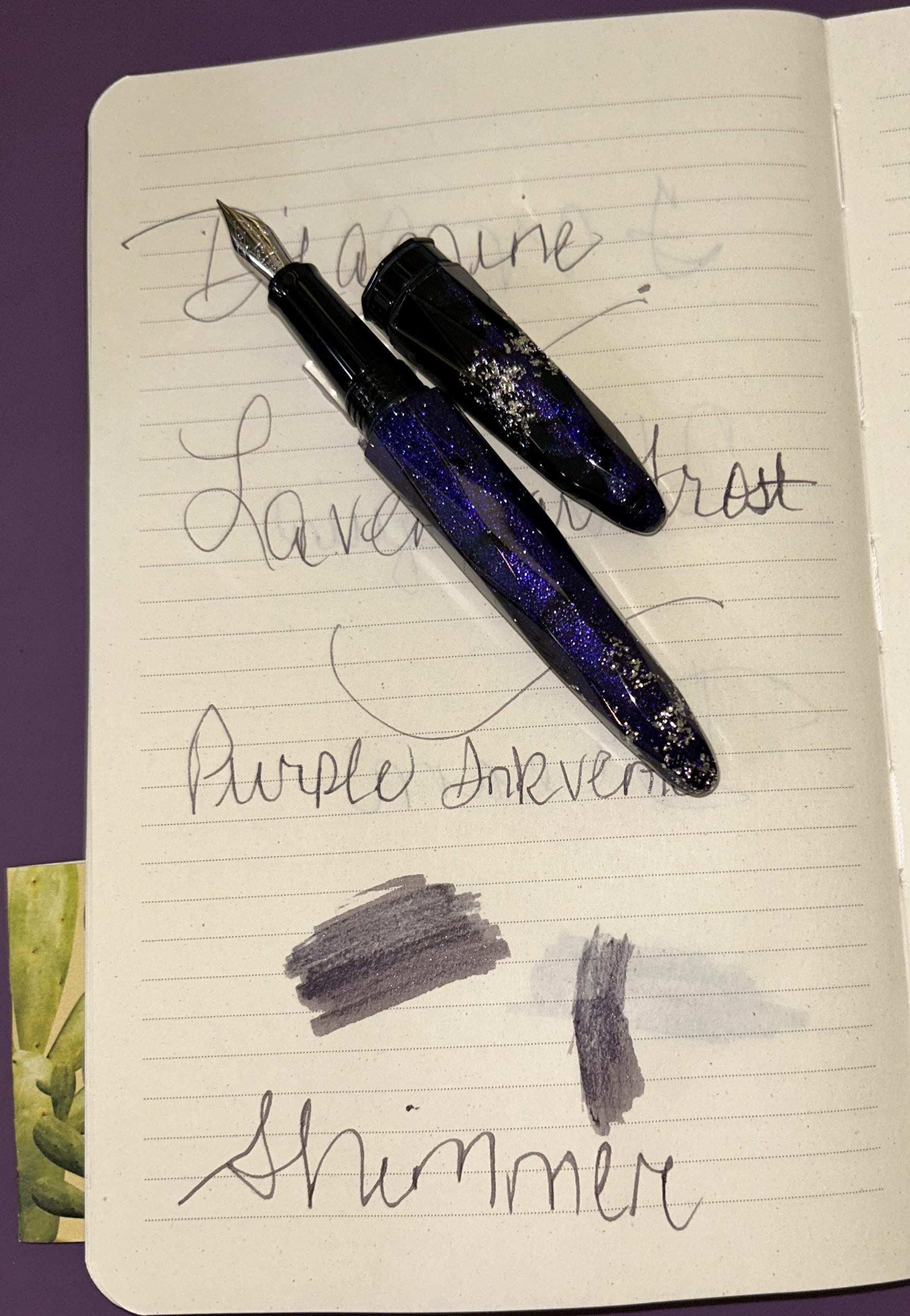 BENU MILKY WAY AND DIAMINE LAVENDER FROST