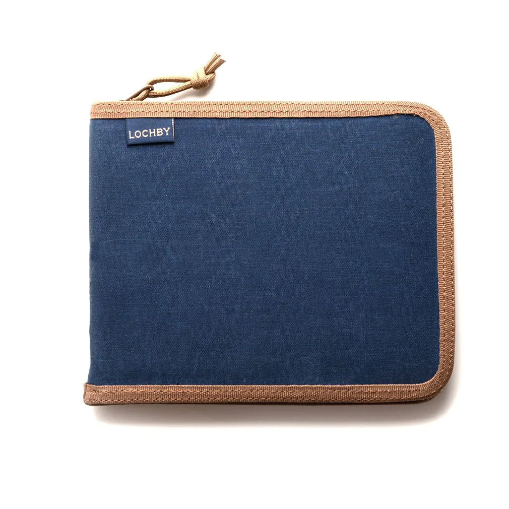 LOCHBY WATCH WALLET NAVY