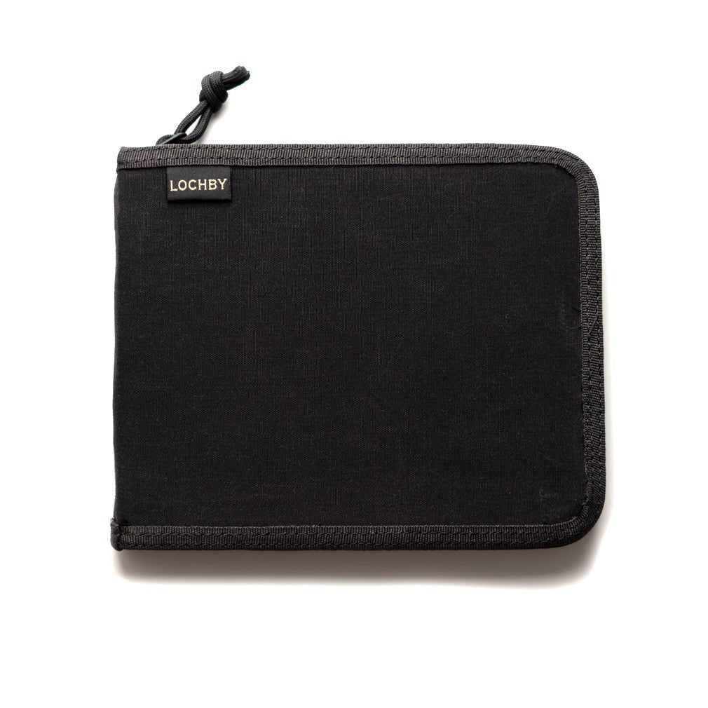 LOCHBY WATCH WALLET CHARCOAL