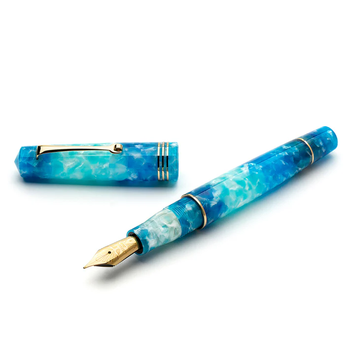 LEONARDO MOMENTO ZERO ALOHA FOUNTAIN PEN GT