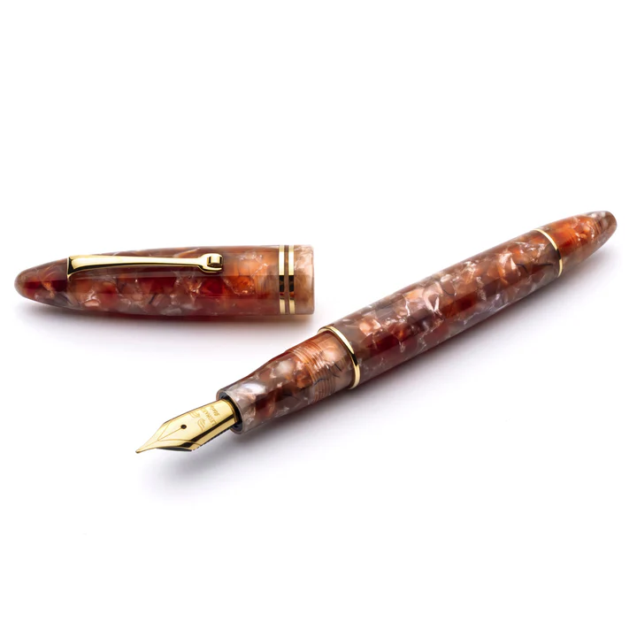 LEONARDO FURORE GINGER FOUNTAIN PEN GT