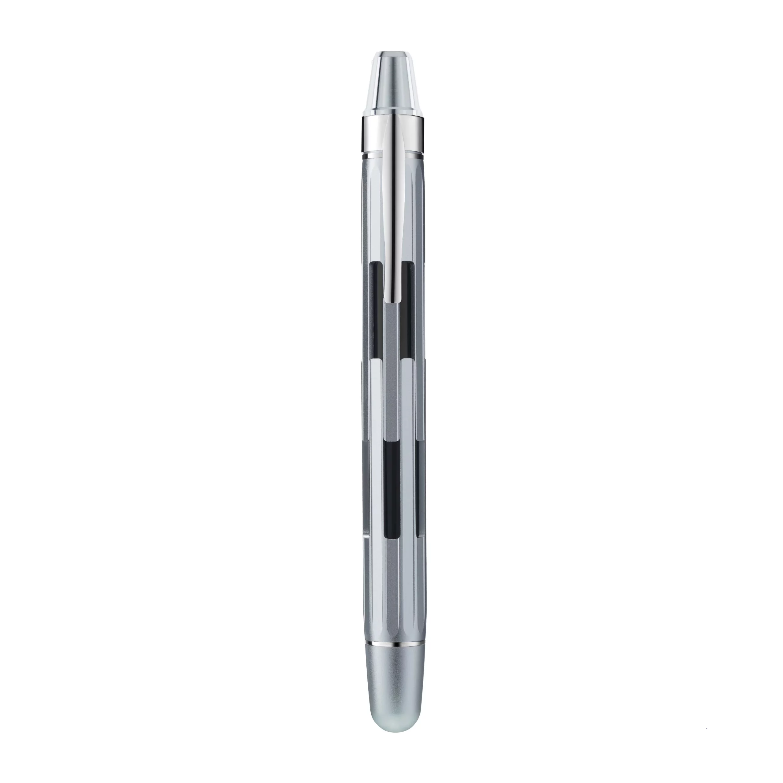 NAHVALUR ECLIPSE PURE SILVER FOUNTAIN PEN