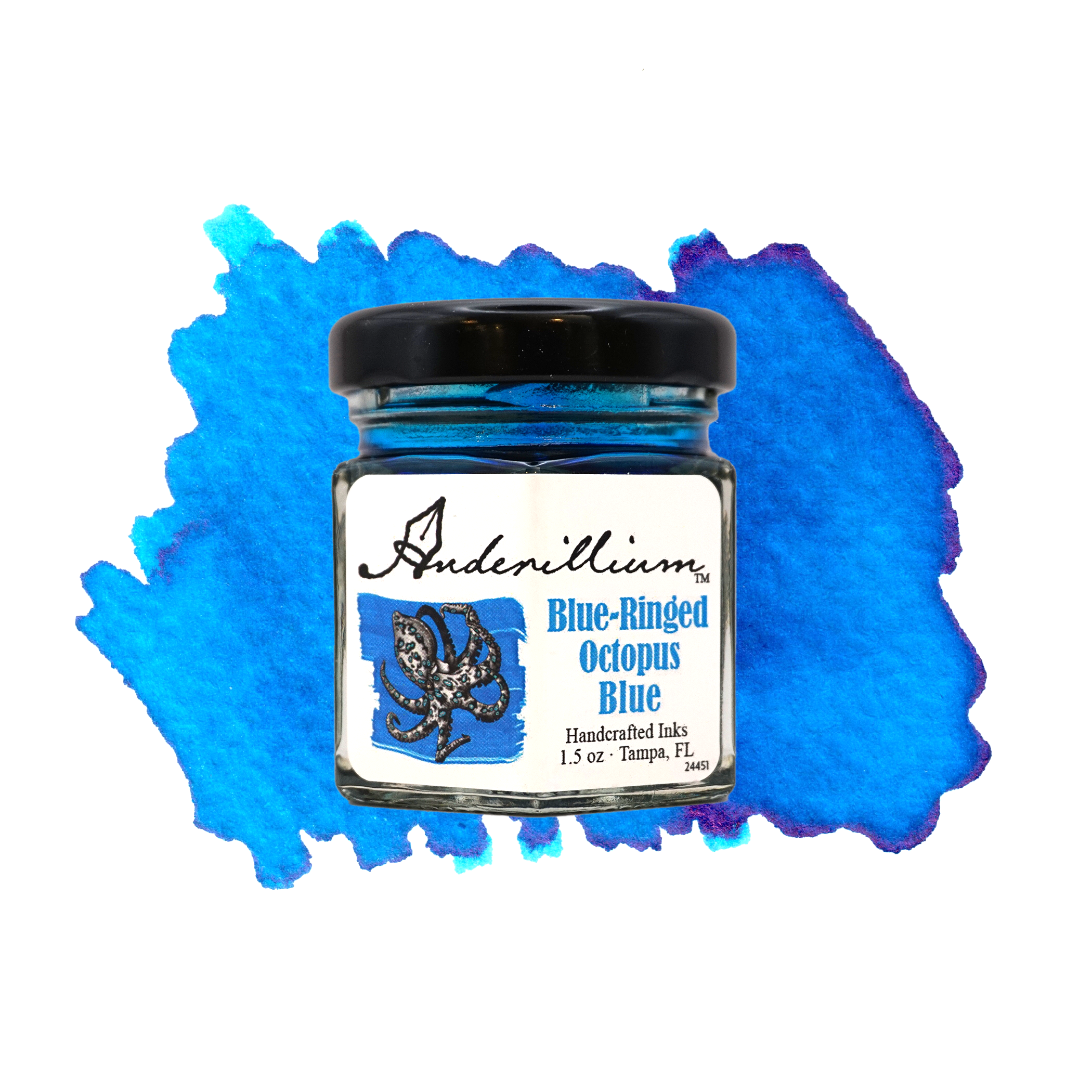 ANDERILLIUM INKS - BLUE-RINGED OCTOPUS BLUE