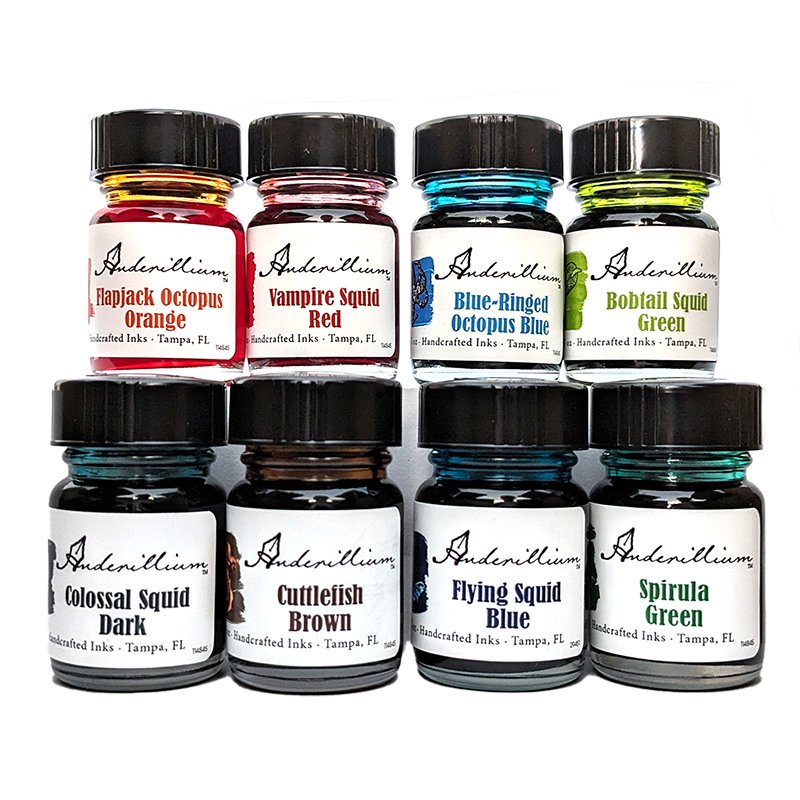 ANDERILLIUM INKS - CEPHALOPOD SERIES SAMPLE BOTTLE