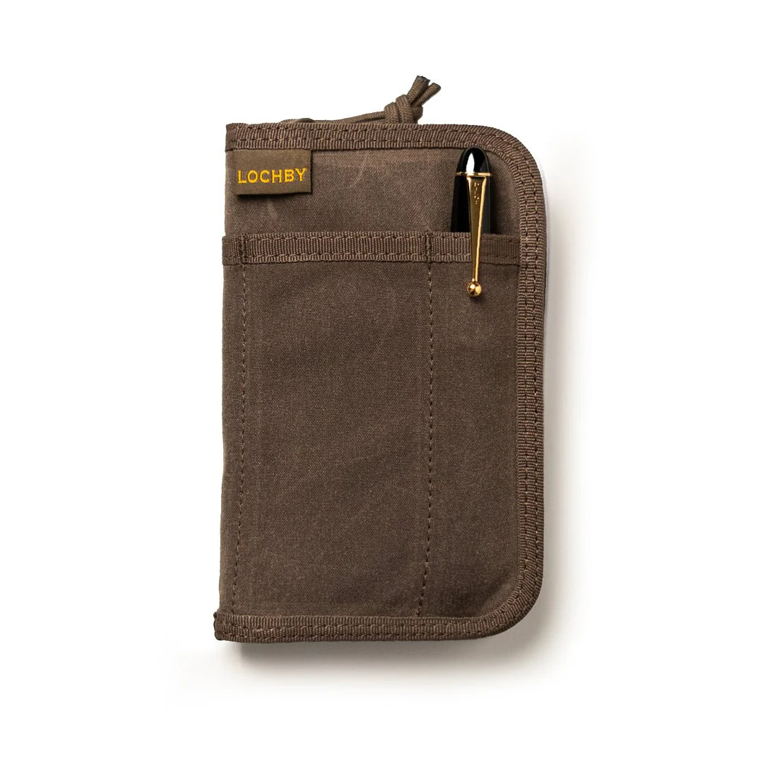 LOCHBY POCKET JOURNAL BROWN