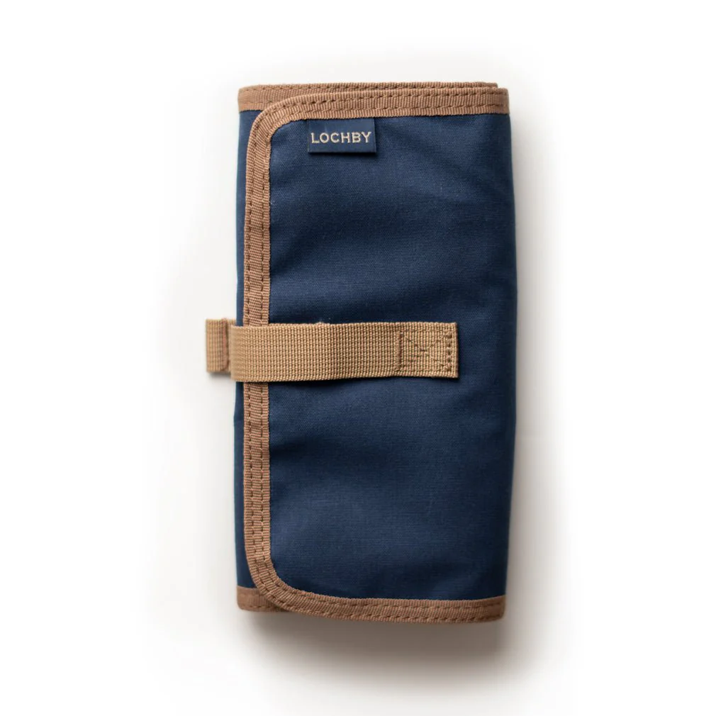 LOCHBY TOOL ROLL NAVY