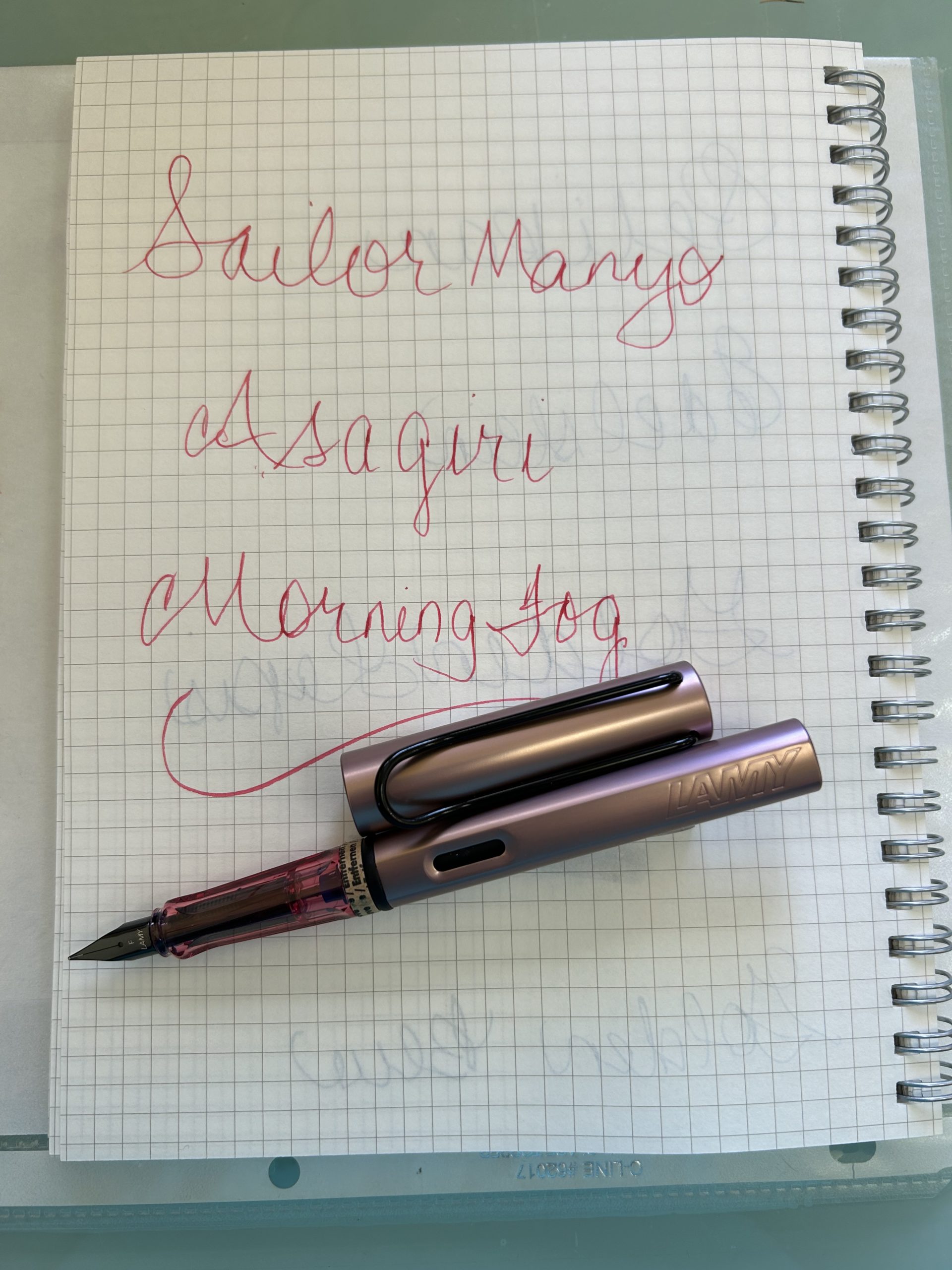 LAMY AL-STAR AUTUMN PINK/SAILOR MANYO ASAGIRI