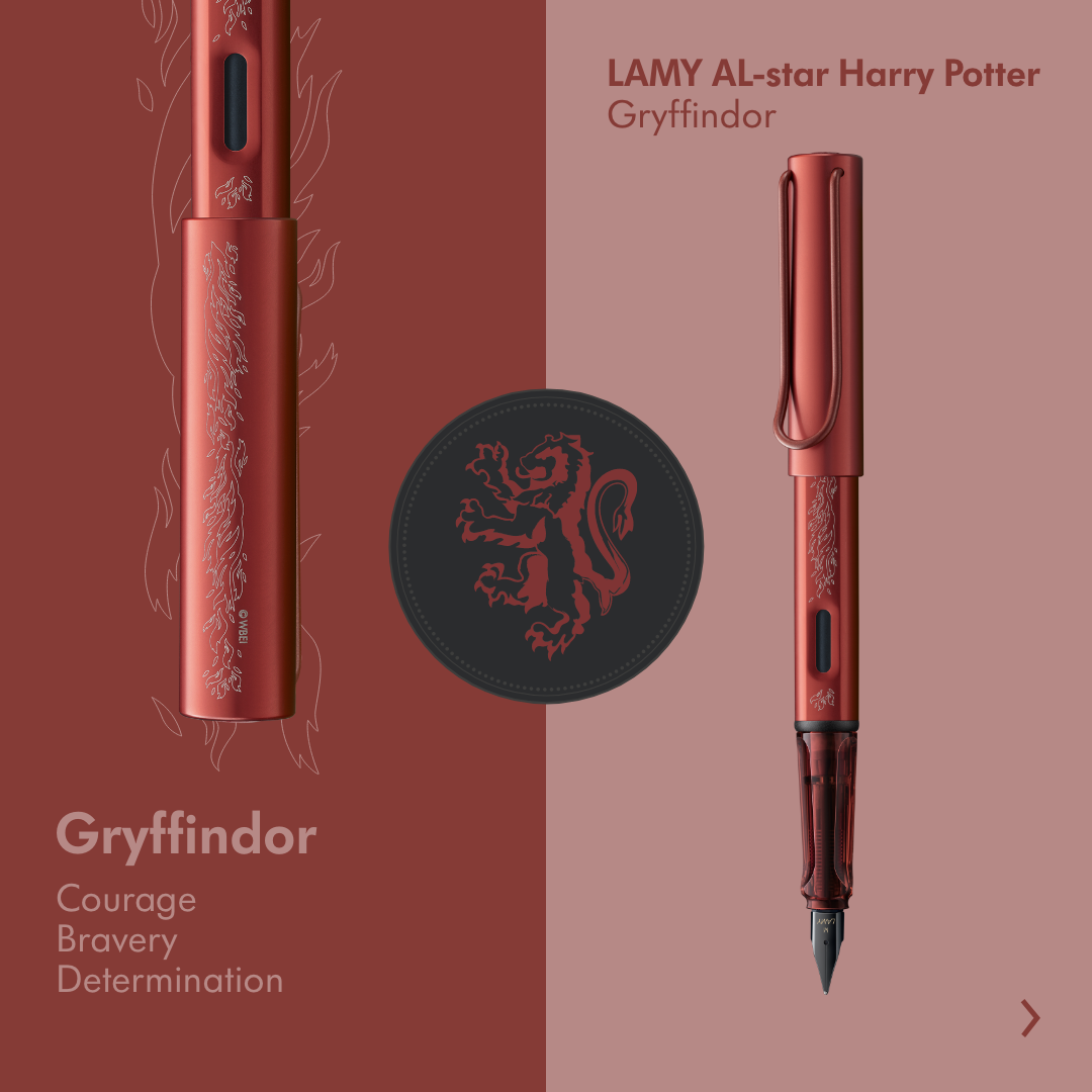 LAMY AL-STAR HARRY POTTER GRYFFINDOR FOUNTAIN PEN