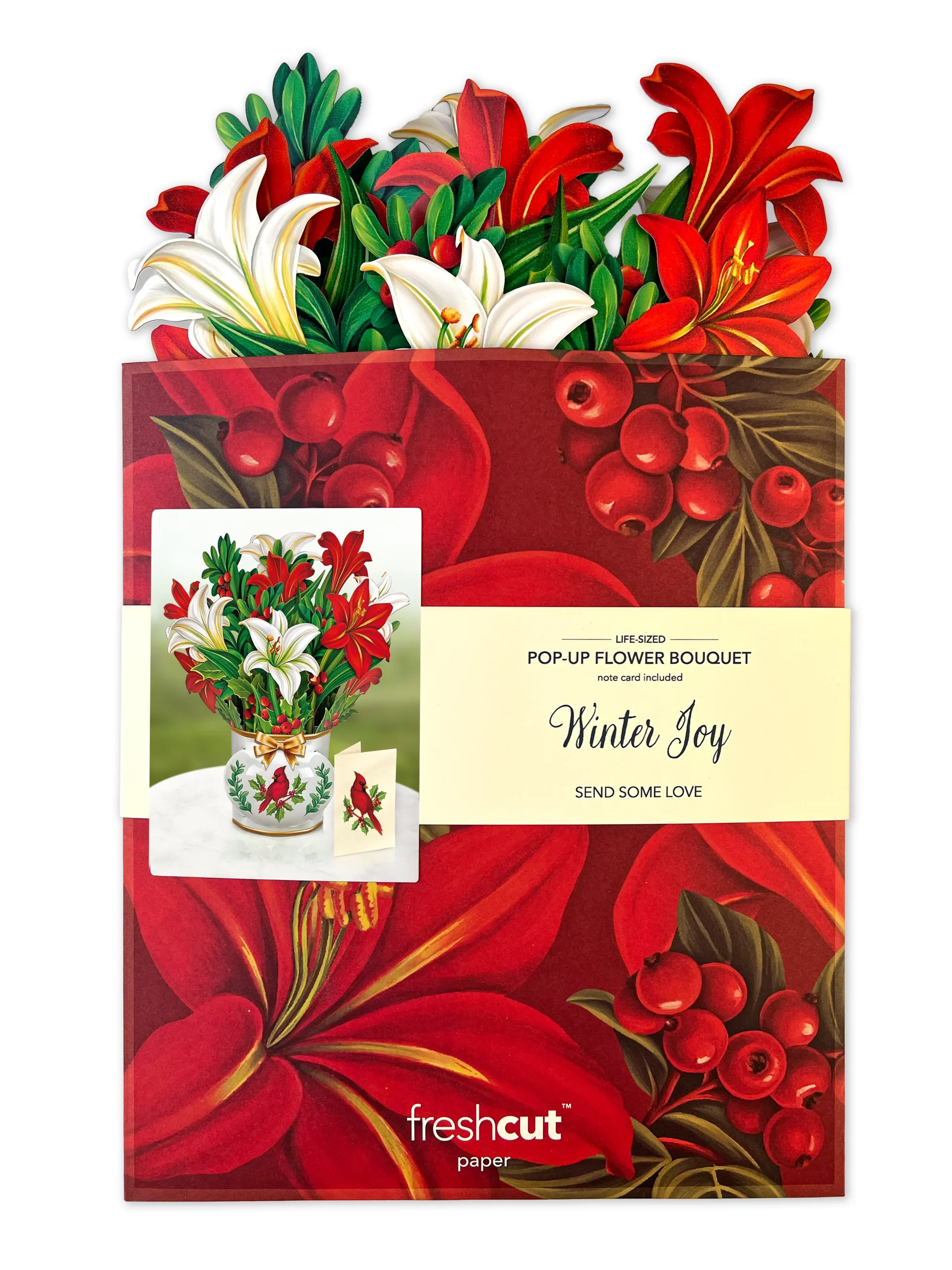 FRESHCUT PAPER WINTER JOY BOUQUET