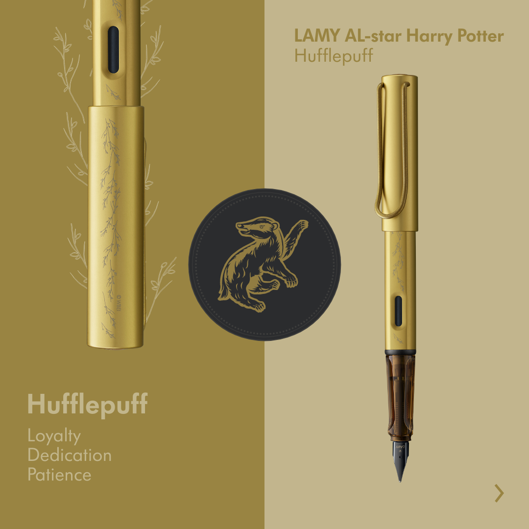 LAMY AL-STAR HARRY POTTER HUFFLEPUFF FOUNTAIN PEN