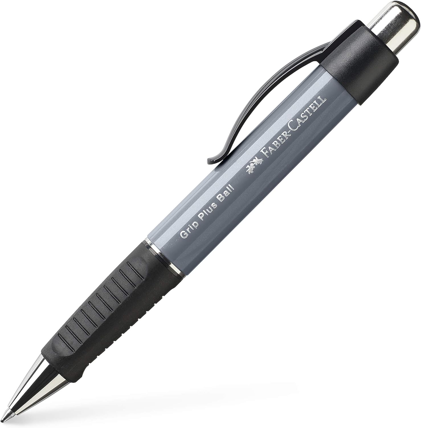 FABER-CASTELL GRIP PLUS BALLPOINT PEN STONE GREY