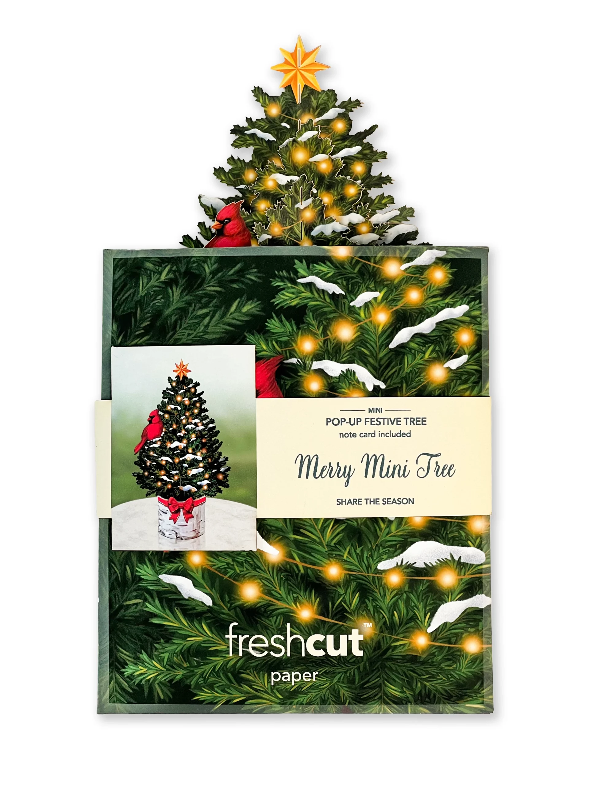 FRESHCUT PAPER MINI MERRY TREE