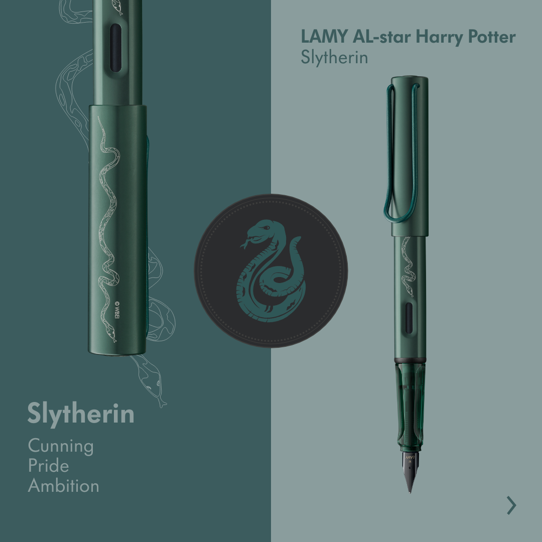 LAMY AL-STAR HARRY POTTER SLYTHERIN FOUNTAIN PEN