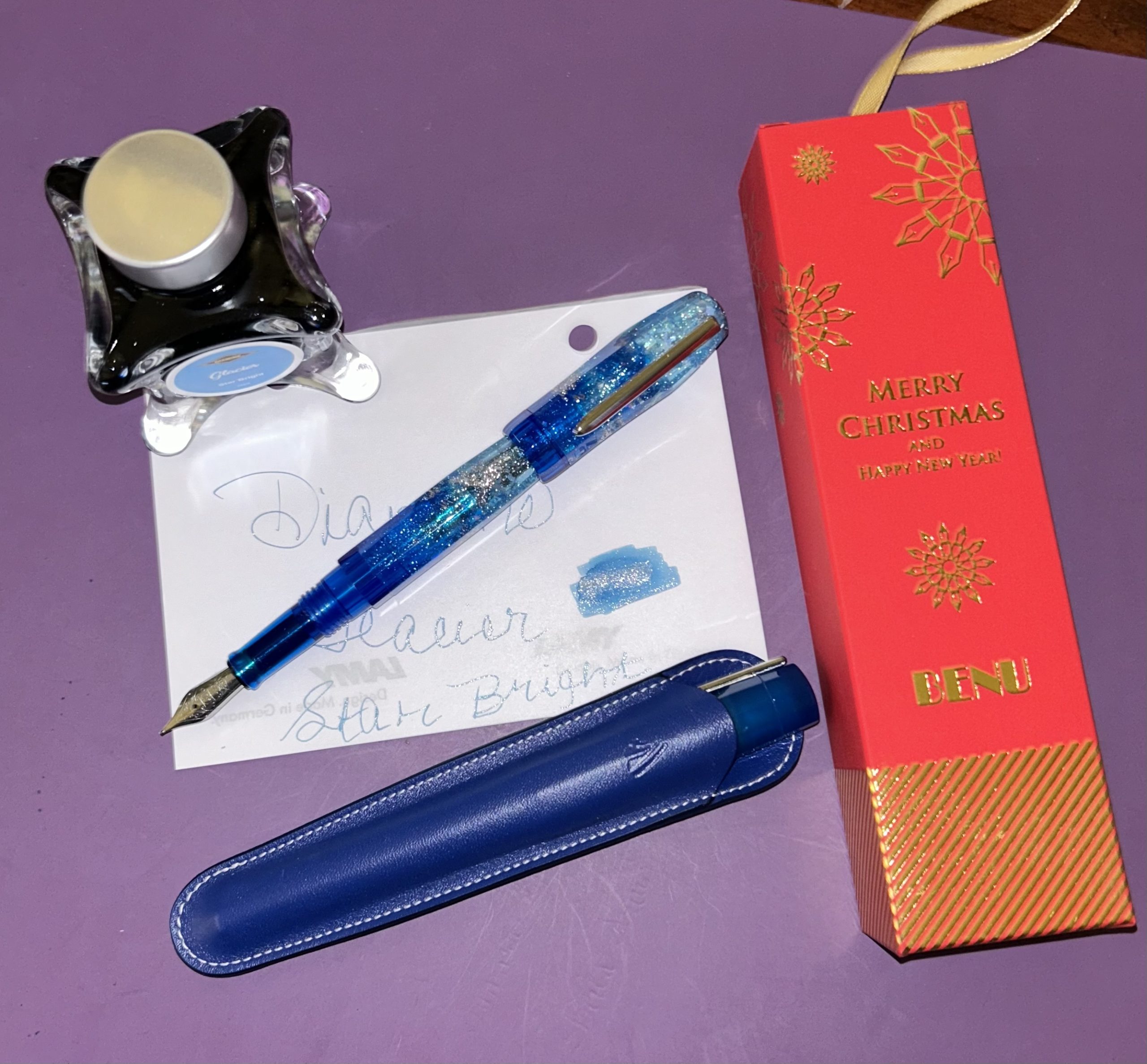 BENU ASTROGEM CHRISTMAS 2024 FOUNTAIN PEN