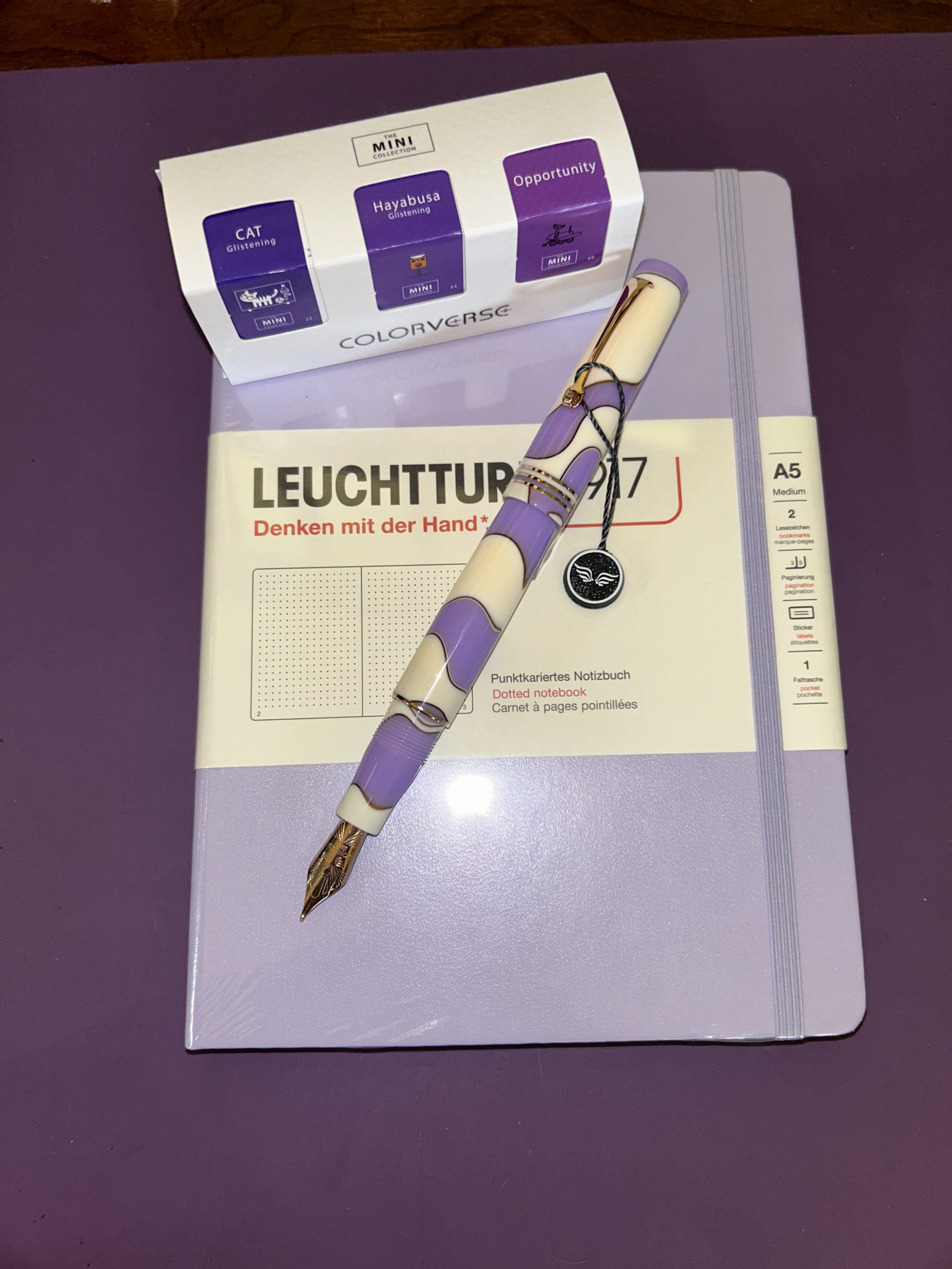 LEONARDO MZ NUVOLA LILAC PENS