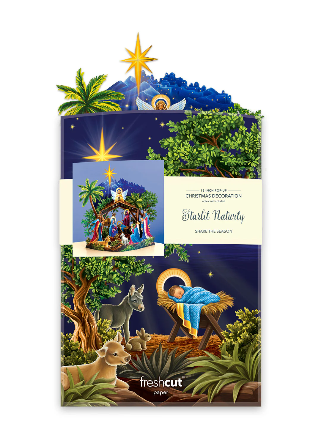 FRESHCUT PAPER STARLIT NATIVITY