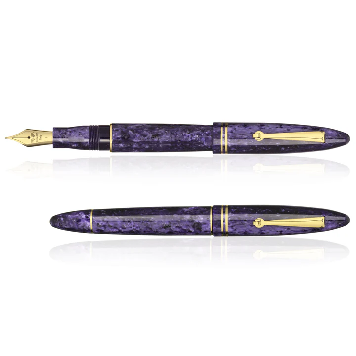 LEONARDO FURORE PURPLE FOUNTAIN PEN GT