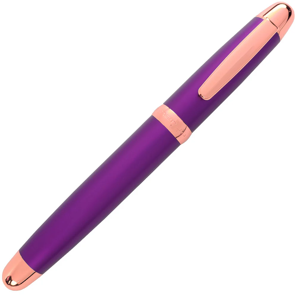 SHERPA PASSIONATE PURPLE AND ROSE GOLD ALUMINUM CLASSIC PEN COVER